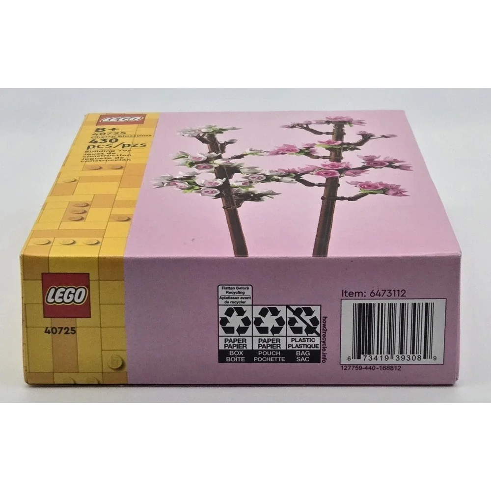 Lego 40725 Cherry Blossoms Botanical Collection Flower Building Set‎ New Sealed
